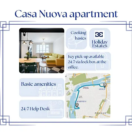 Daire Modern Casa Nuova With Sauna Near Charles Bridge *